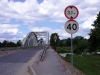Most nad Narwią - wyjazd z Tykocina w kierunku na Krypno i Morusy